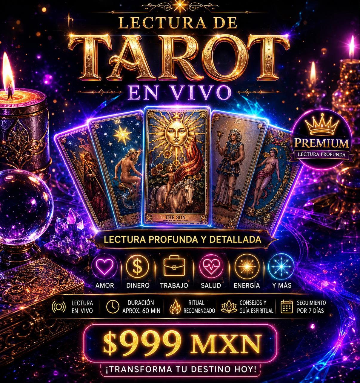 Lectura de Cartas Personalizada ✨