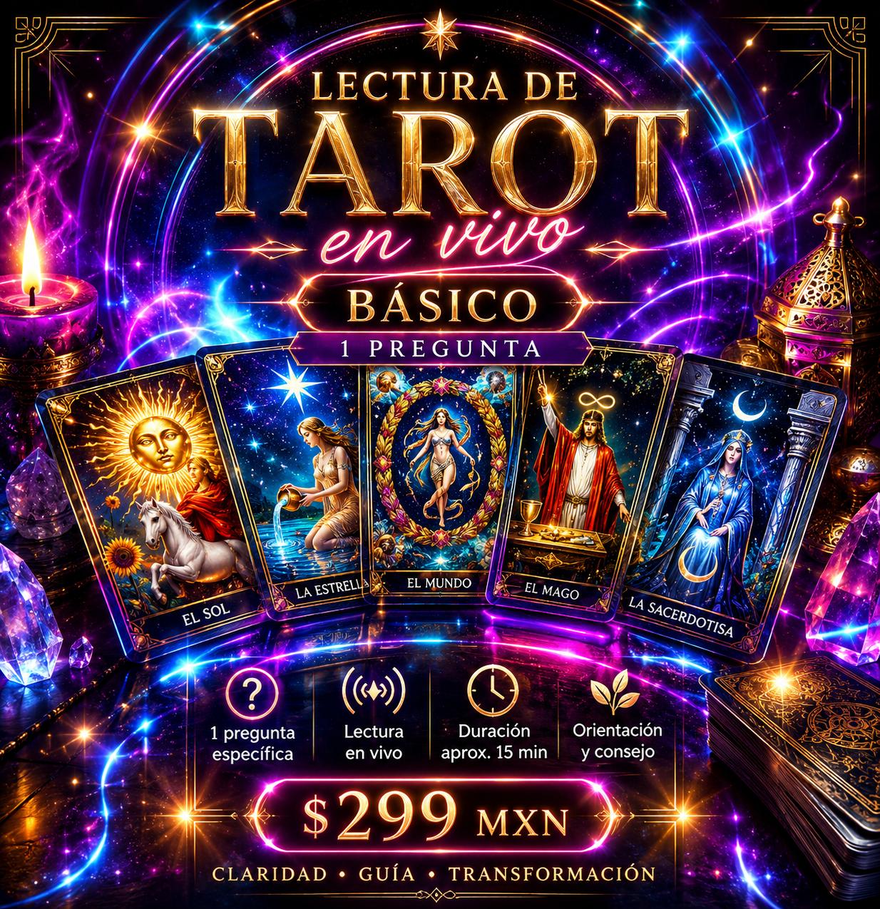 Lectura de Cartas Personalizada ✨
